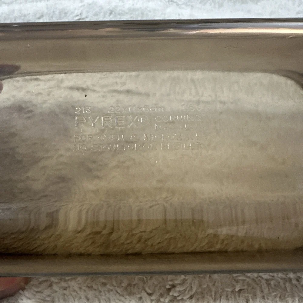 Pyrex fireside by